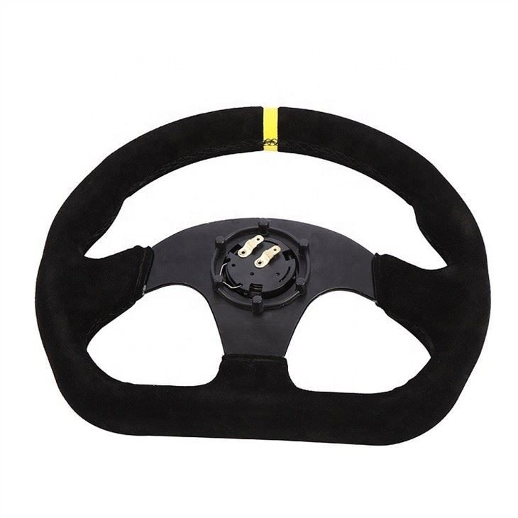 Black 320mm Steering Wheel