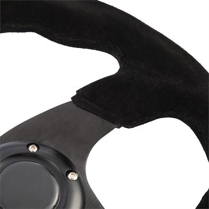 Black 320mm Steering Wheel